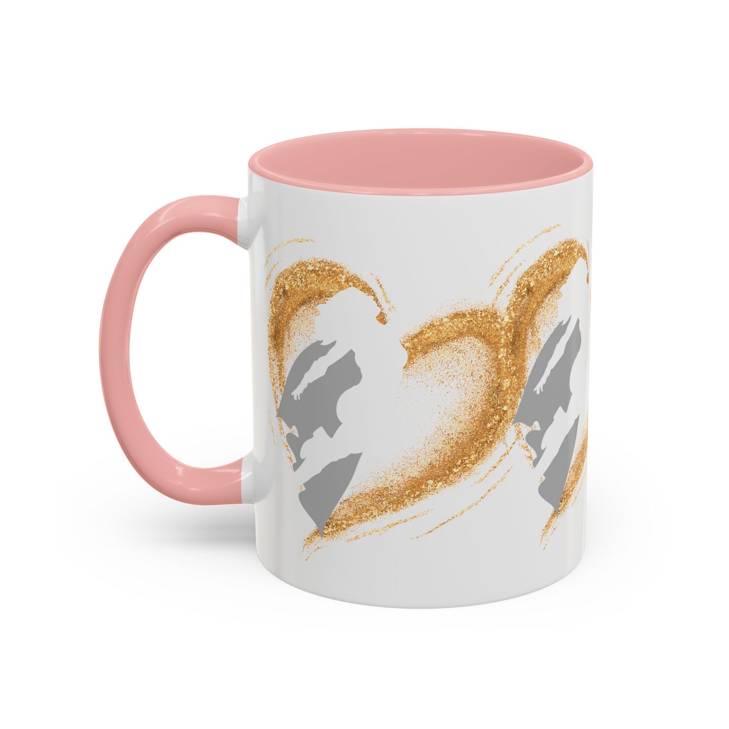 My Hero Mom Accent Coffee Mug - Perfect Gift for Mother's Day or Appreciation
