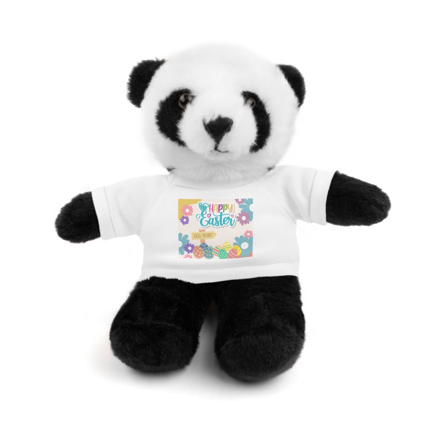 Happy Easter Stuffed Animal with T-Shirt