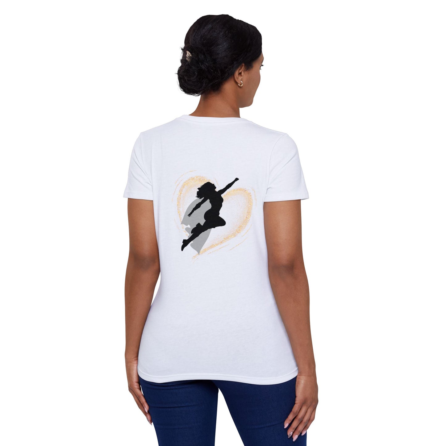 Hero Heart Organic Women's T-Shirt - Celebrate the Superwoman in Your Life