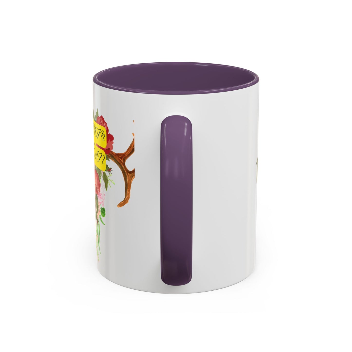 My Mom is a Texan Floral Coffee Mug - Perfect Gift for Mother's Day & Texas Lovers