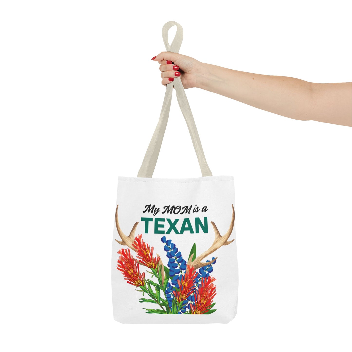 Texas MOM Floral Tote Bag - Perfect for Mother's Day or Southwestern Style Lovers