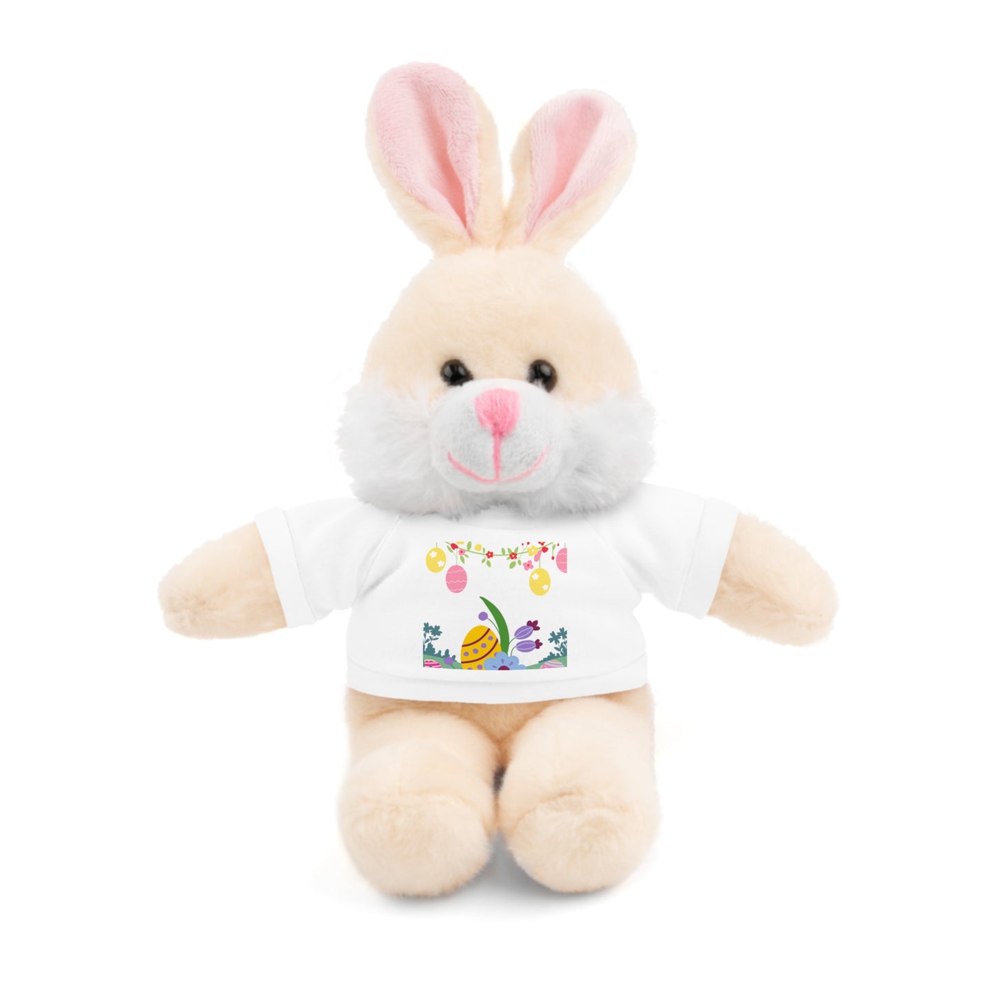 Easter Egg Hunt Adorable Stuffed Animal with Cute Tee - Perfect Gift for Kids!
