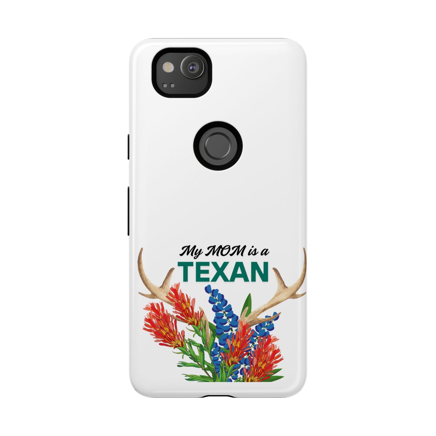 Texas MOM Phone Case - Tough & Stylish Floral Design