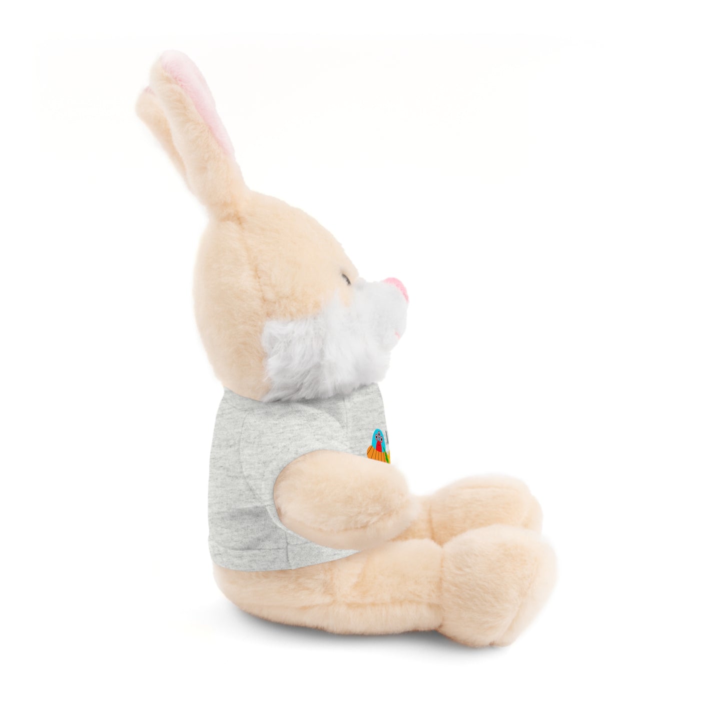 MOM is my Hero Stuffed Animal Tee Bear - Perfect Gift for Kids & Celebrations