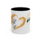 My Hero Mom Accent Coffee Mug - Perfect Gift for Mother's Day or Appreciation