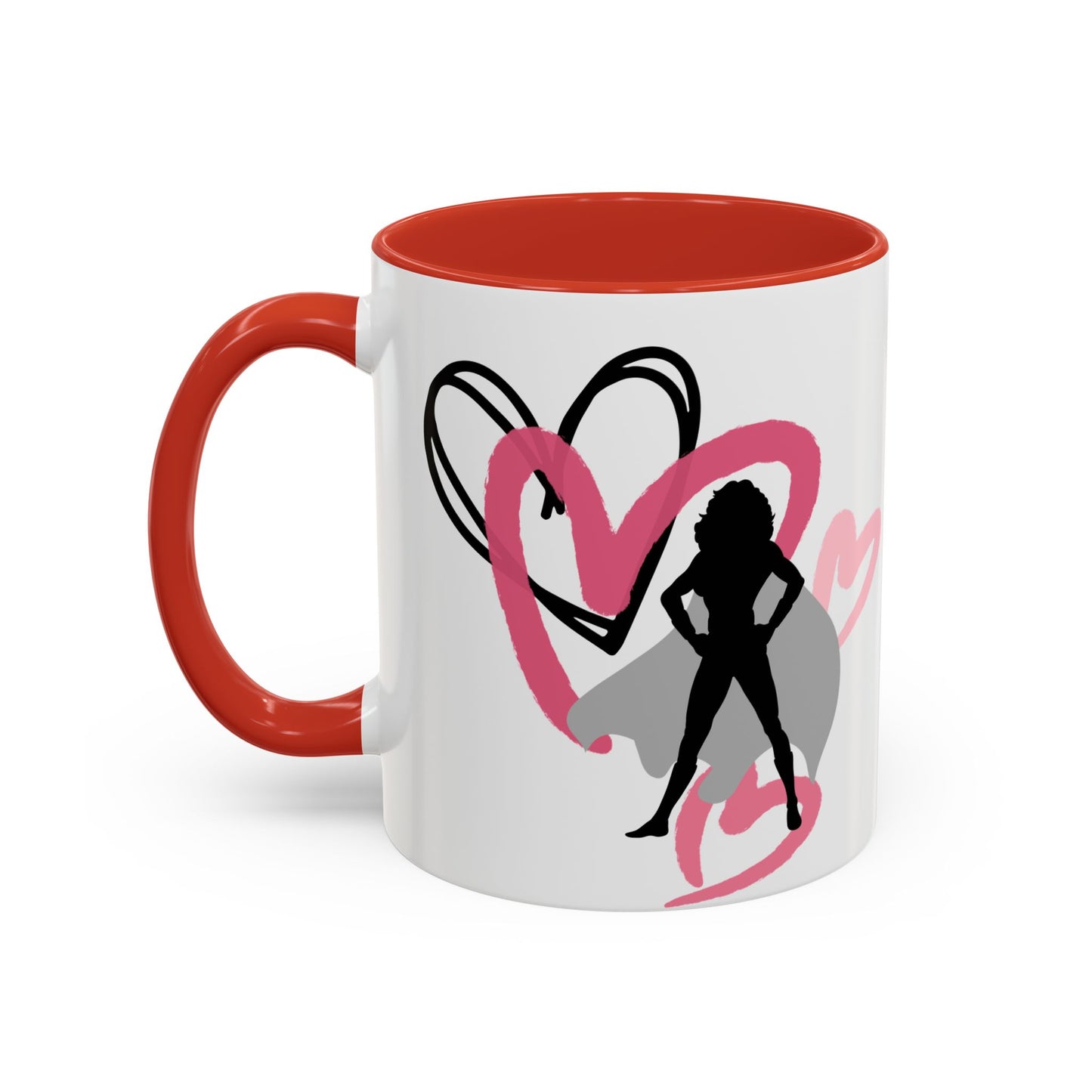 My Mom My Hero My Heart Coffee Mug - Heartfelt Gift for Mother's Day