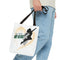 My Mom, My Hero Tote Bag - Heart Design for Mother's Day and Everyday Use