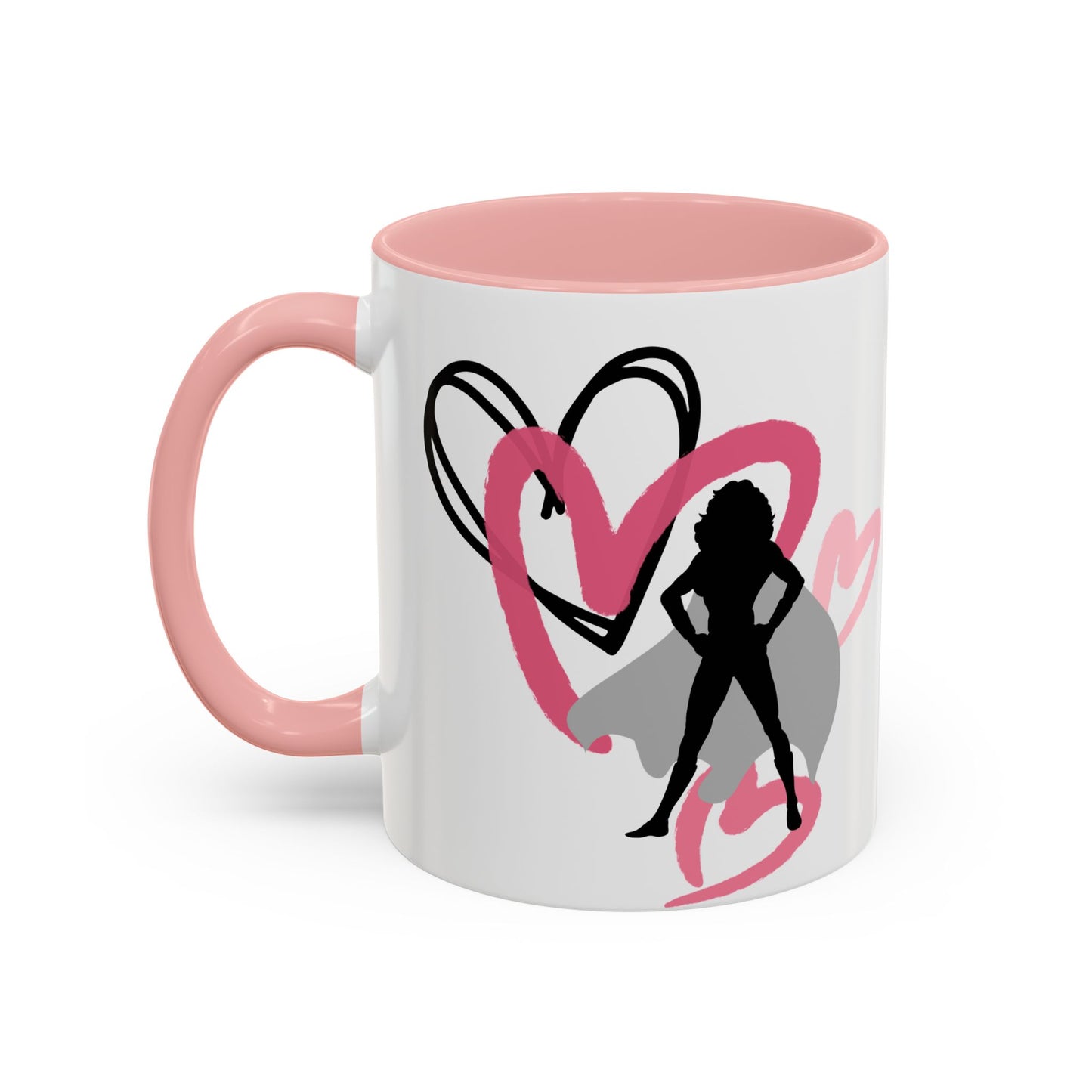 My Mom My Hero My Heart Coffee Mug - Heartfelt Gift for Mother's Day