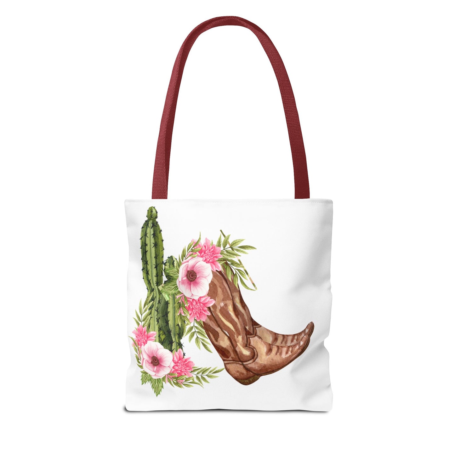 My MOM is a Texan Floral Western Tote Bag - Perfect for Moms Who Love Texas