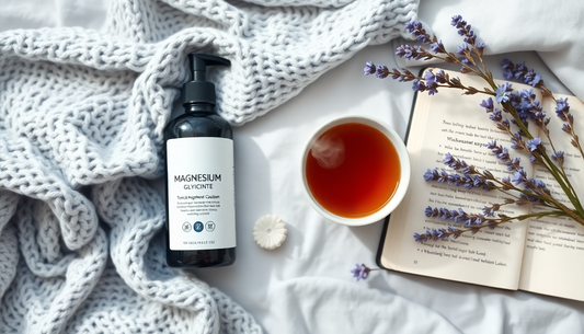 The Magic of Magnesium: How Glycinate Supplements and Topical Lotion Help with Pain & Sleep