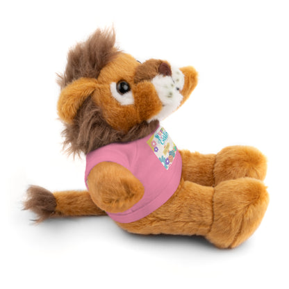 Happy Easter Stuffed Animal with T-Shirt