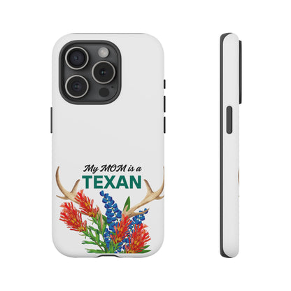 Texas MOM Phone Case - Tough & Stylish Floral Design