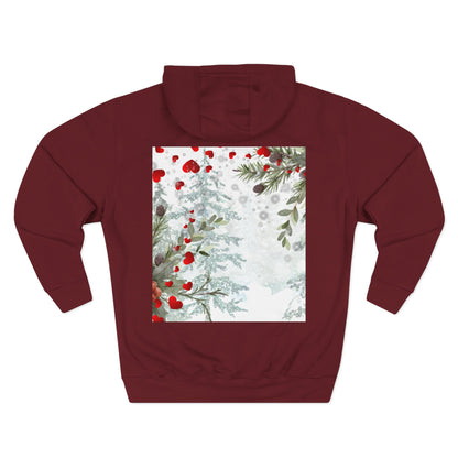 Her Heart Winter Hoodie — Feminine Resilience Fleece Hoodie