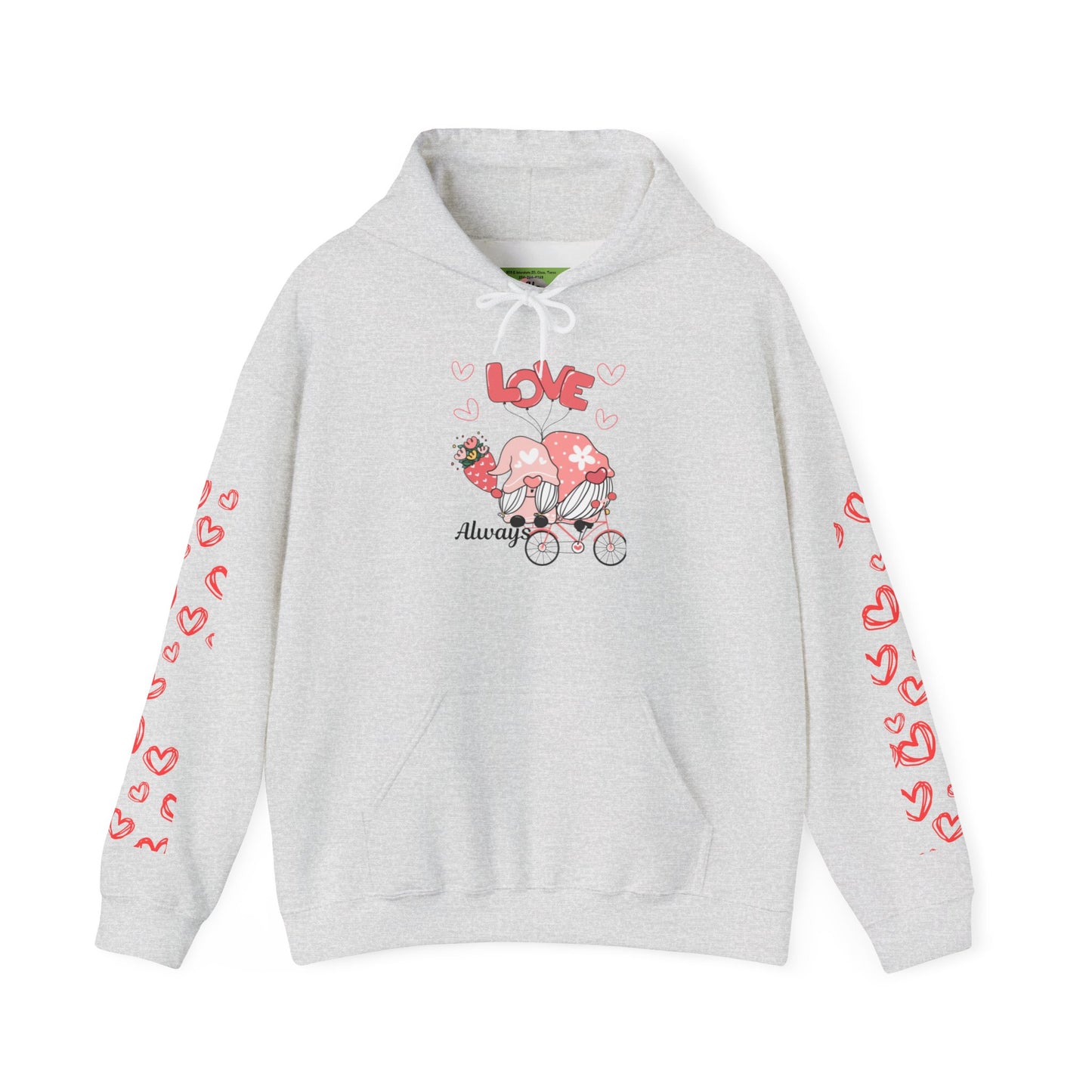 Love Always Cuddly Unisex Heavy Blend™ Hooded Sweatshirt
