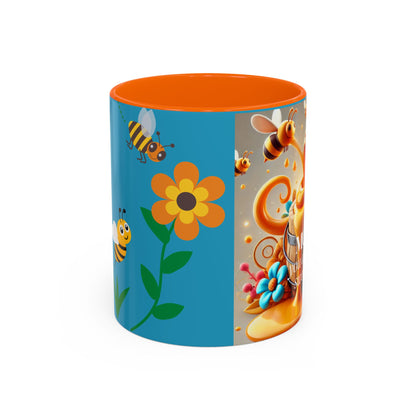 Sweetest Mom Coffee Mug - Bee & Honey Design - Perfect Gift for Mother's Day