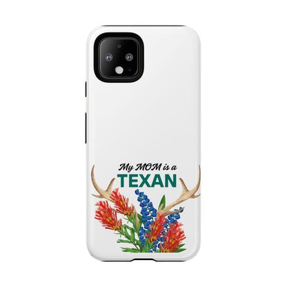 Texas MOM Phone Case - Tough & Stylish Floral Design