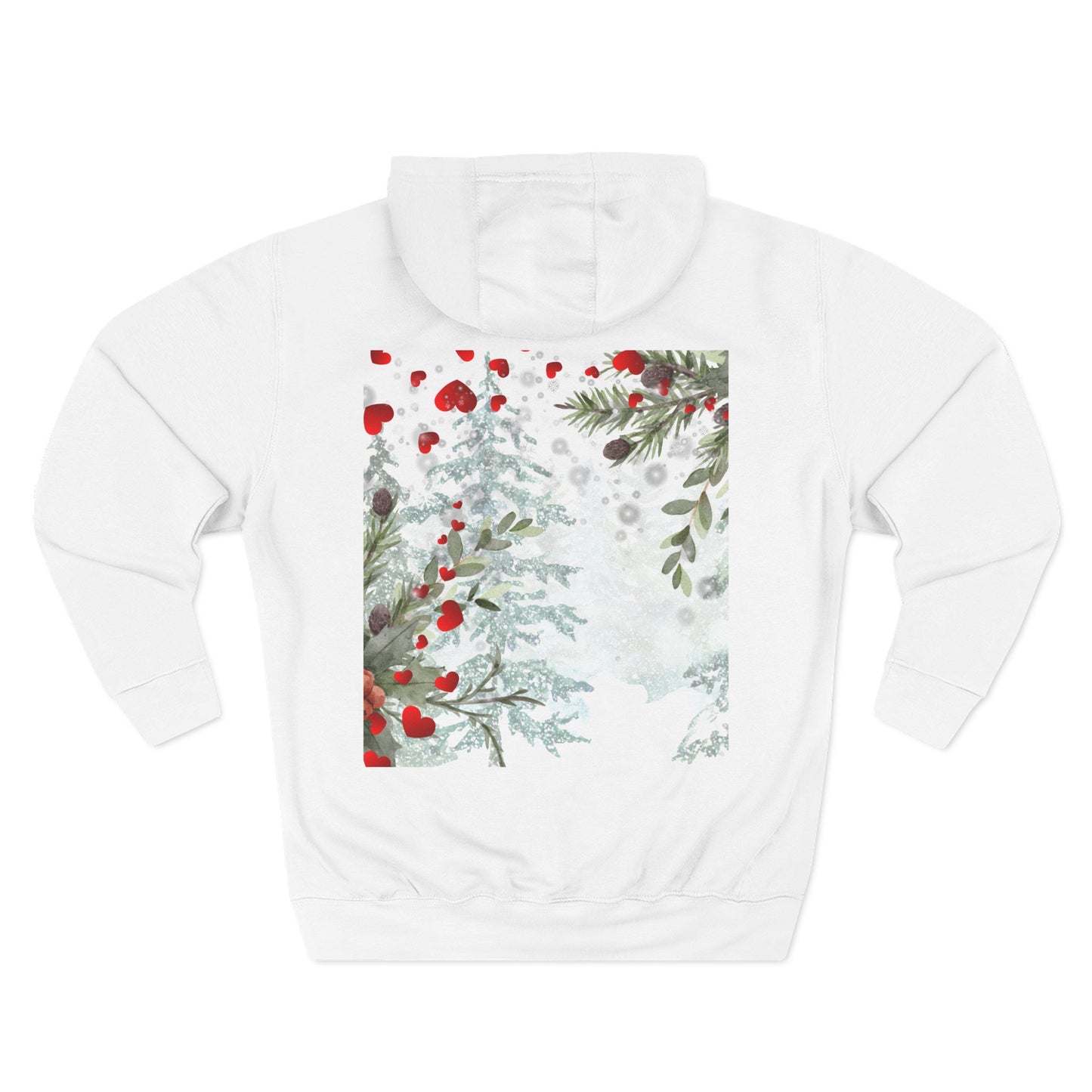 Her Heart Winter Hoodie — Feminine Resilience Fleece Hoodie