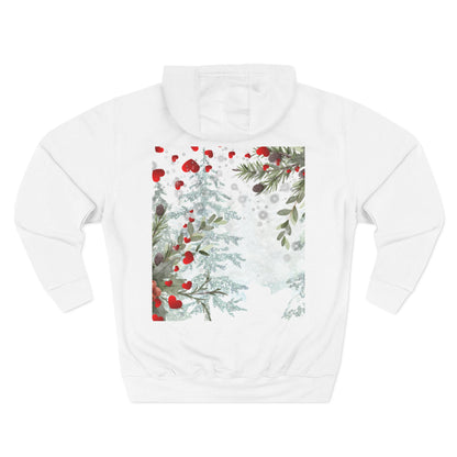 Her Heart Winter Hoodie — Feminine Resilience Fleece Hoodie