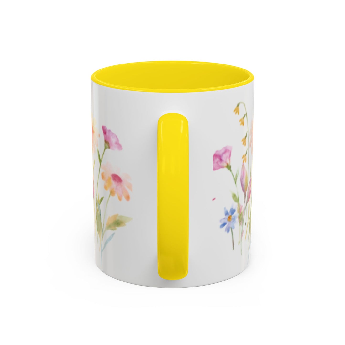 Valentine Floral Coffee Mug — "You Are My Valentine" Accent Mug