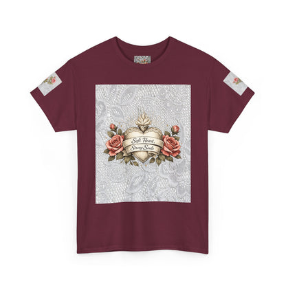 Shabby Chic Rose Floral T-Shirt