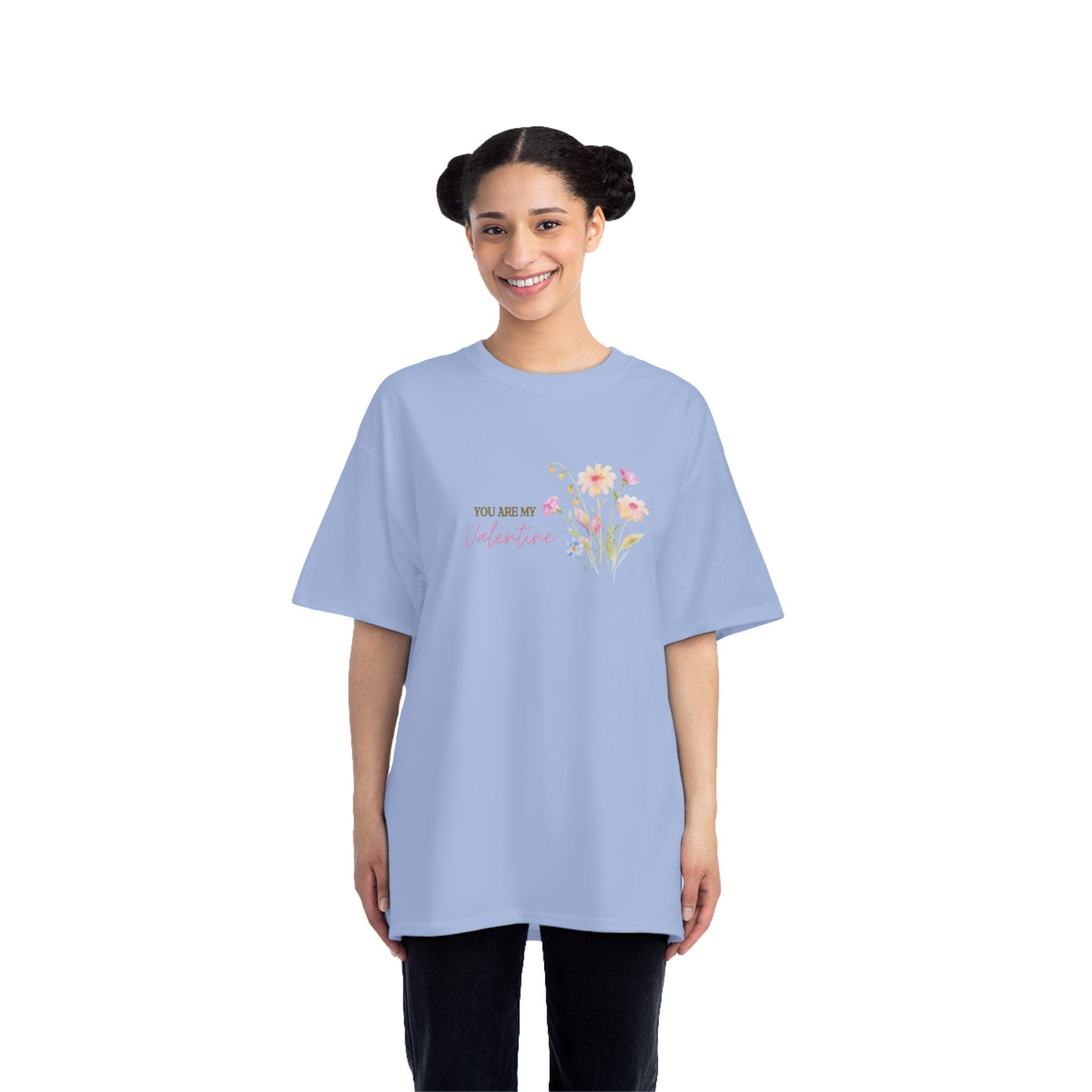 You Are My Valentine Short-Sleeve T-Shirt — Classic Plain Crewneck Tee