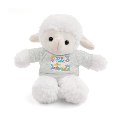 Happy Easter Stuffed Animal with T-Shirt