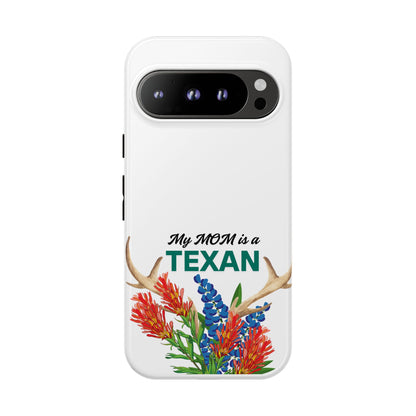 Texas MOM Phone Case - Tough & Stylish Floral Design