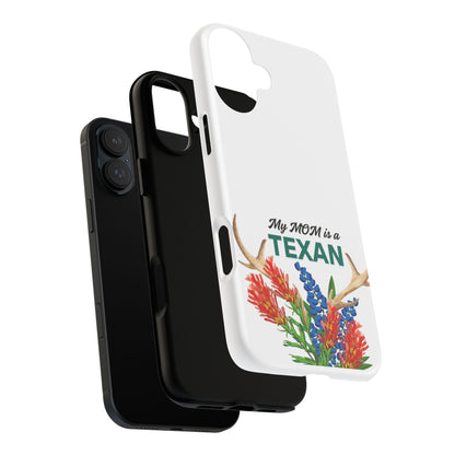 Texas MOM Phone Case - Tough & Stylish Floral Design