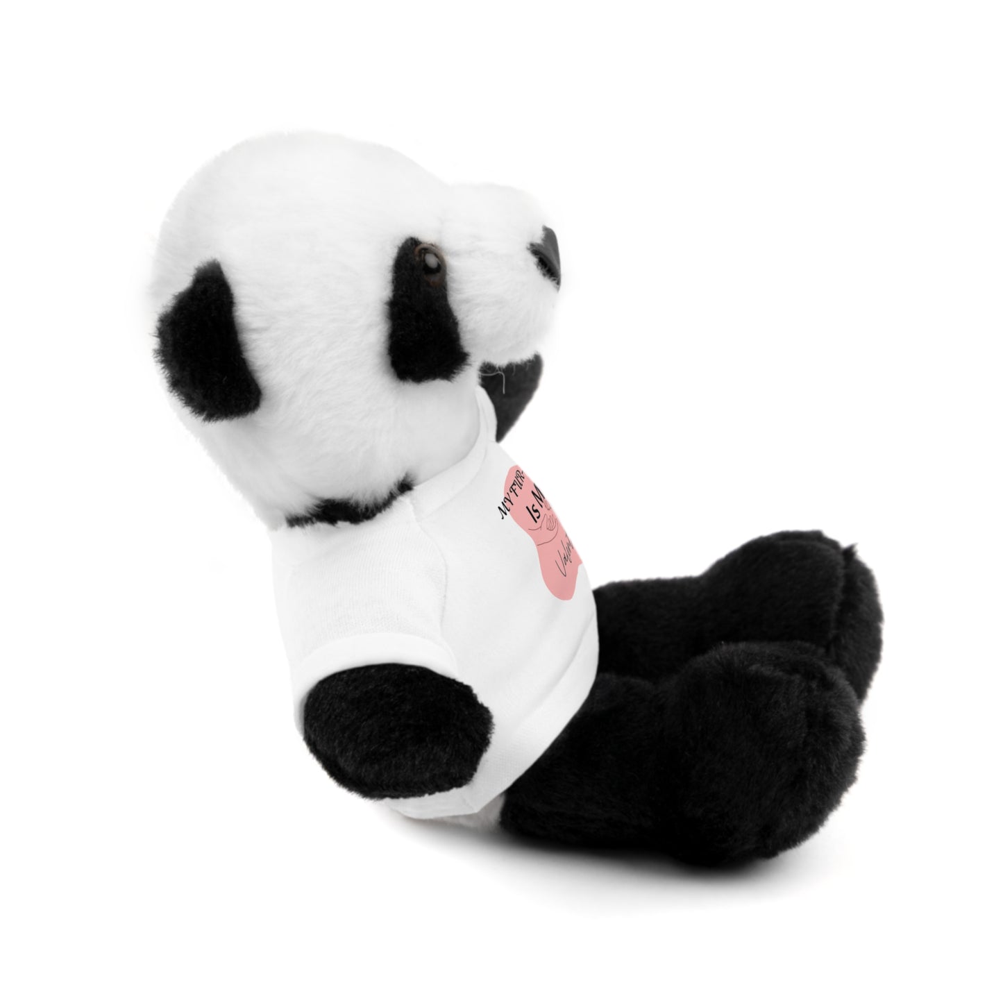 Any Furr-Baby Is My Valentine plush animall