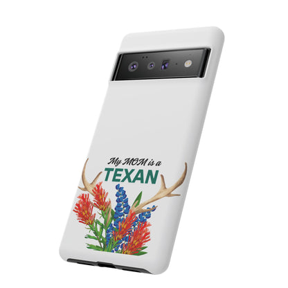 Texas MOM Phone Case - Tough & Stylish Floral Design