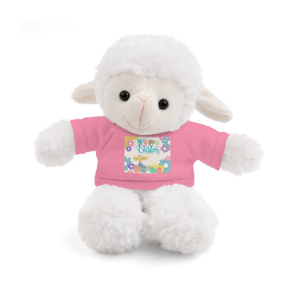 Happy Easter Stuffed Animal with T-Shirt