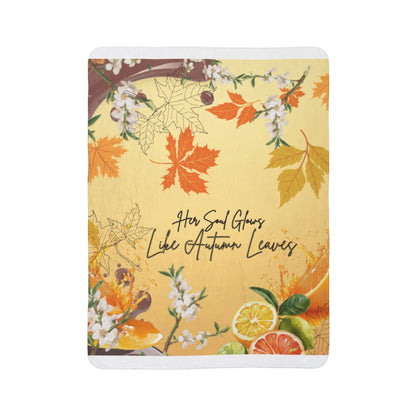 Whispering Maple Plush Throw for Women