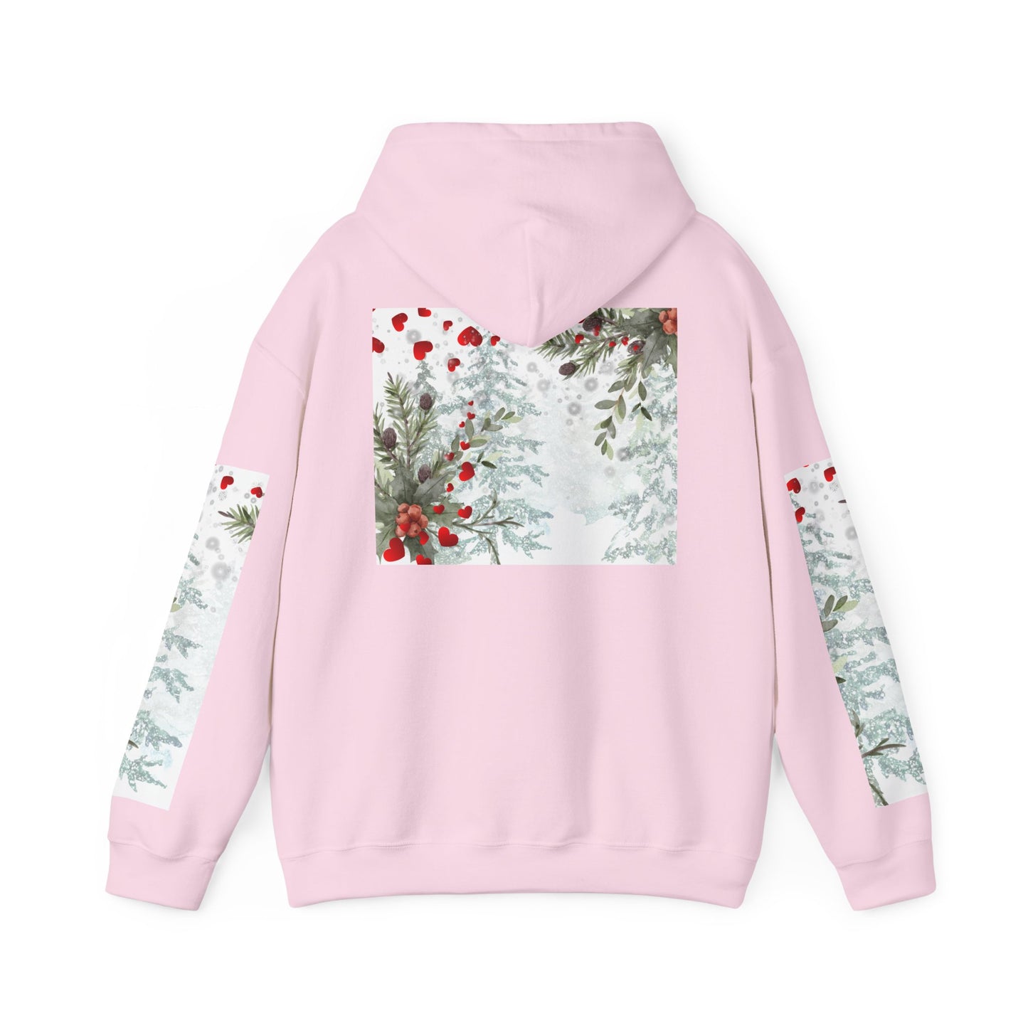 'Her Heart' Floral Winter Holiday Pullover