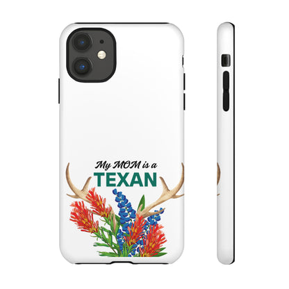 Texas MOM Phone Case - Tough & Stylish Floral Design