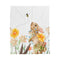 Bunny and Flowers Velveteen Plush Blanket - Cozy Spring Decor