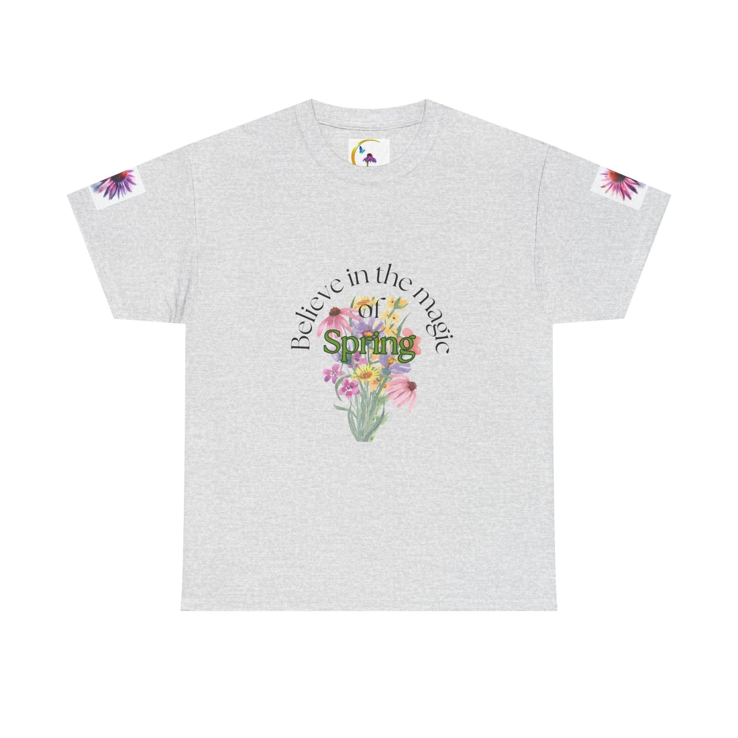 "Believe in the Magic of Spring" Unisex Heavy cotton Tee