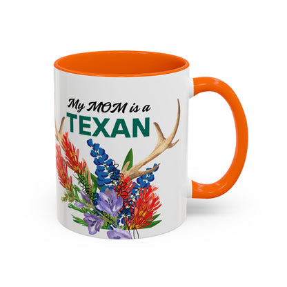 Texas MOM Coffee Mug - 11oz & 15oz Accent Cups