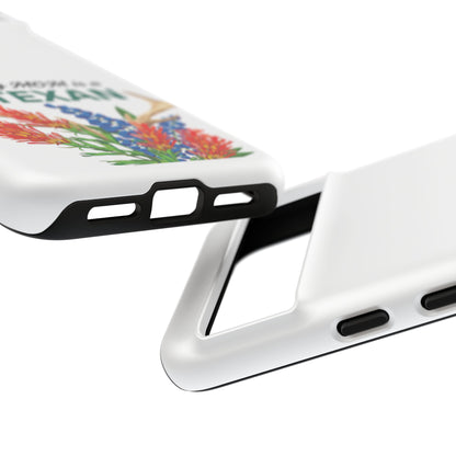 Texas MOM Phone Case - Tough & Stylish Floral Design