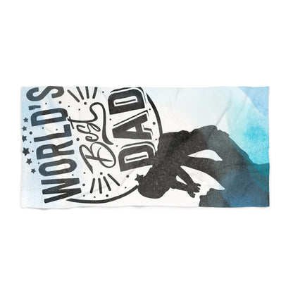 World's Best Dad Beach Towel — Father's Day Beach Towel Gift