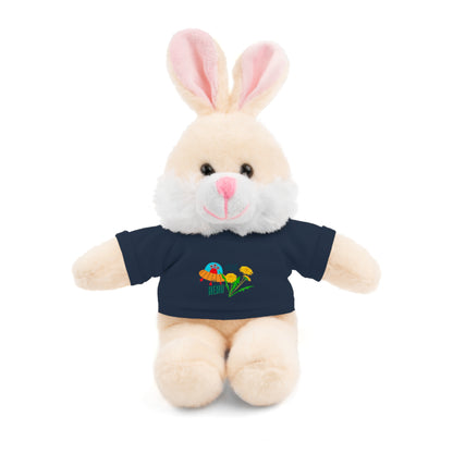MOM is my Hero Stuffed Animal Tee Bear - Perfect Gift for Kids & Celebrations