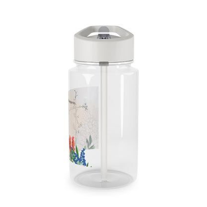 Inspirational Tritan Water Bottle - "Love Happens" Design - Perfect for Fitness and Everyday Use