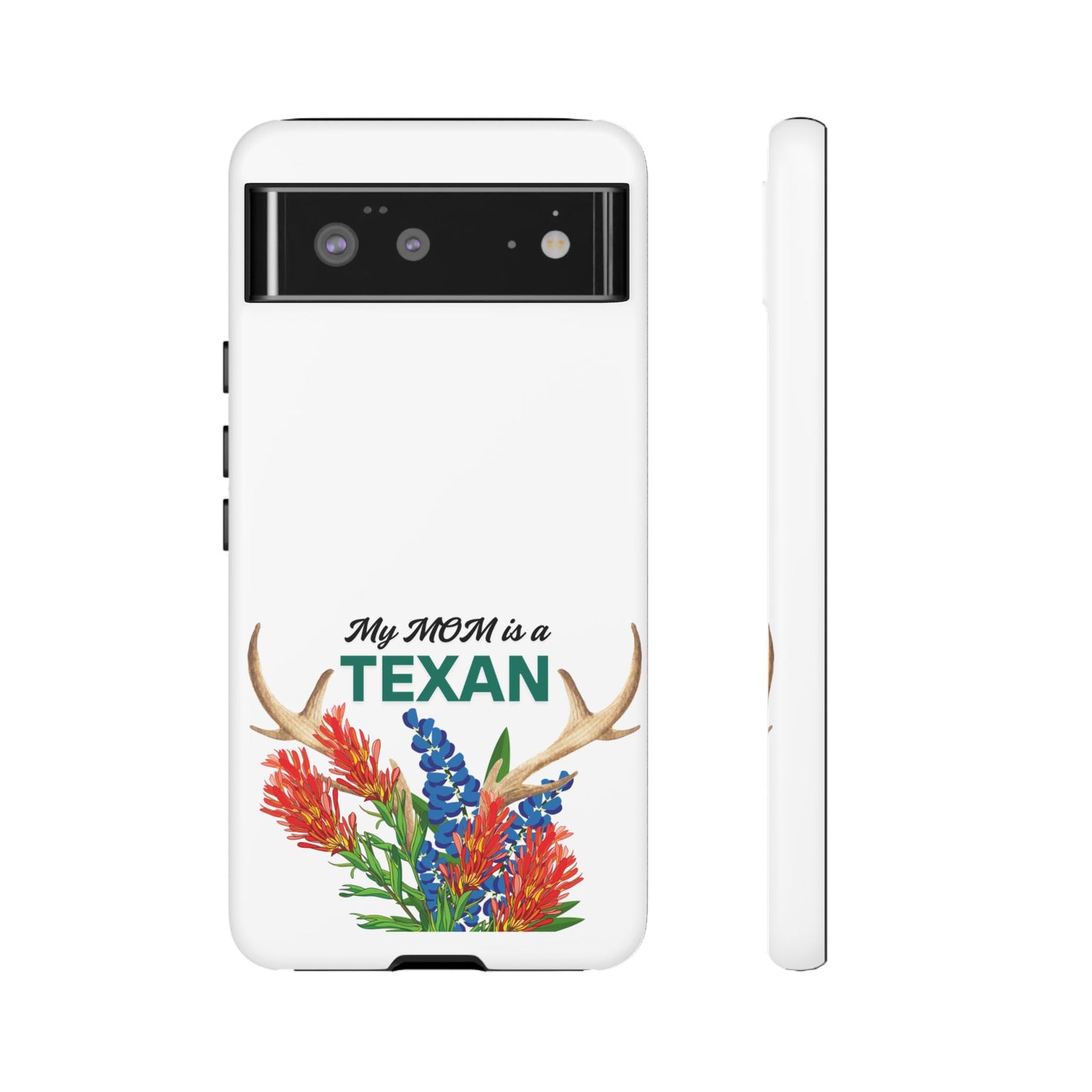 Texas MOM Phone Case - Tough & Stylish Floral Design