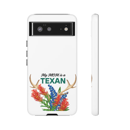 Texas MOM Phone Case - Tough & Stylish Floral Design