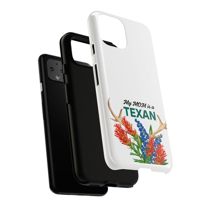 Texas MOM Phone Case - Tough & Stylish Floral Design