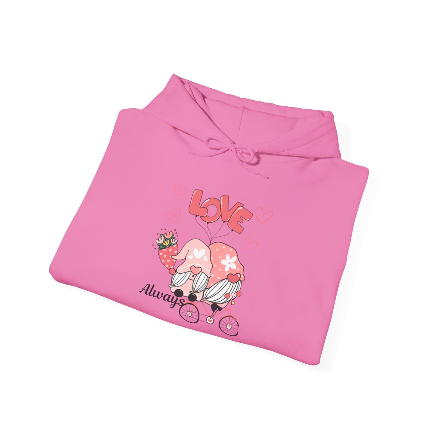 Love Always Cuddly Unisex Heavy Blend™ Hooded Sweatshirt