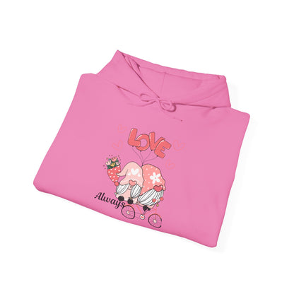 Love Always Cuddly Unisex Heavy Blend™ Hooded Sweatshirt