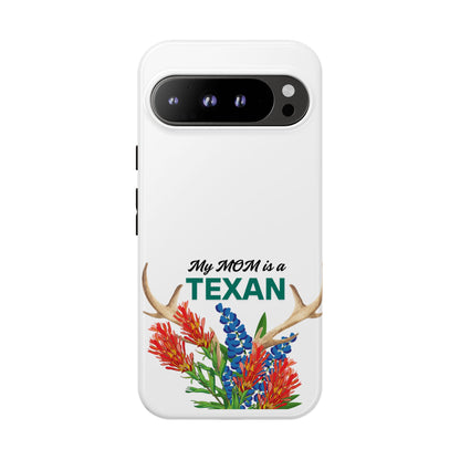 Texas MOM Phone Case - Tough & Stylish Floral Design