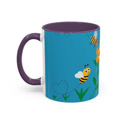 Sweetest Mom Coffee Mug - Bee & Honey Design - Perfect Gift for Mother's Day