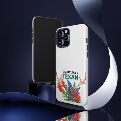 Texas MOM Phone Case - Tough & Stylish Floral Design