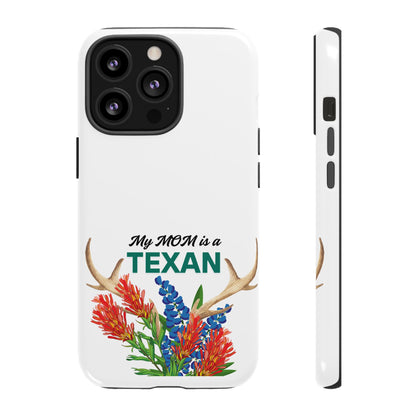 Texas MOM Phone Case - Tough & Stylish Floral Design